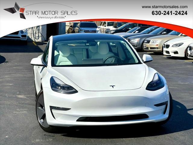 used 2022 Tesla Model 3 car, priced at $25,985