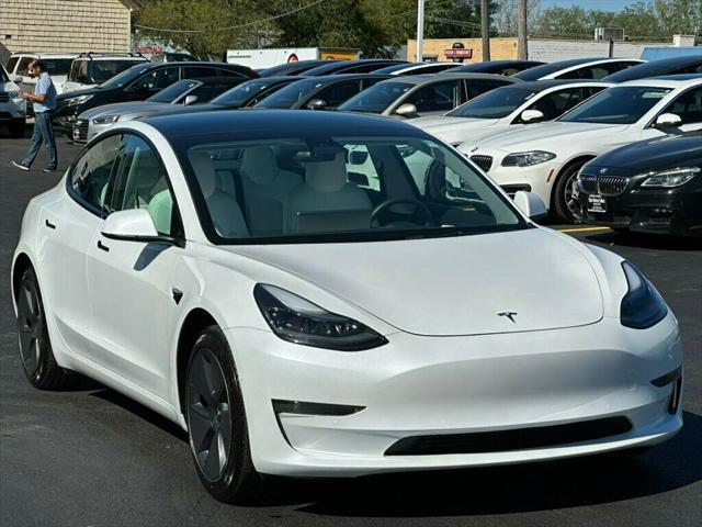 used 2022 Tesla Model 3 car, priced at $25,985