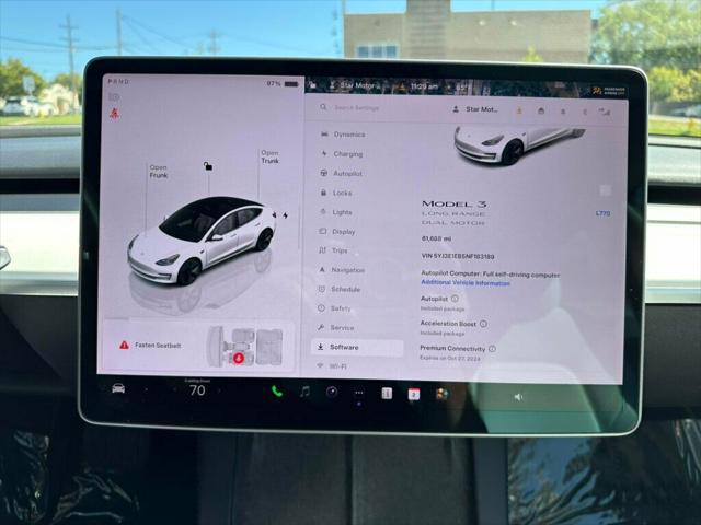 used 2022 Tesla Model 3 car, priced at $25,985