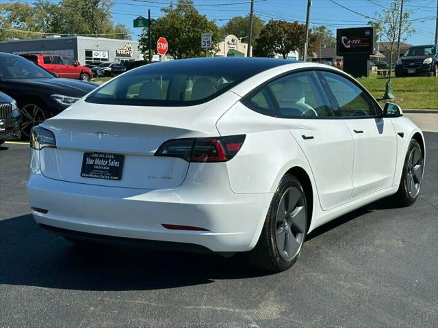 used 2022 Tesla Model 3 car, priced at $25,985