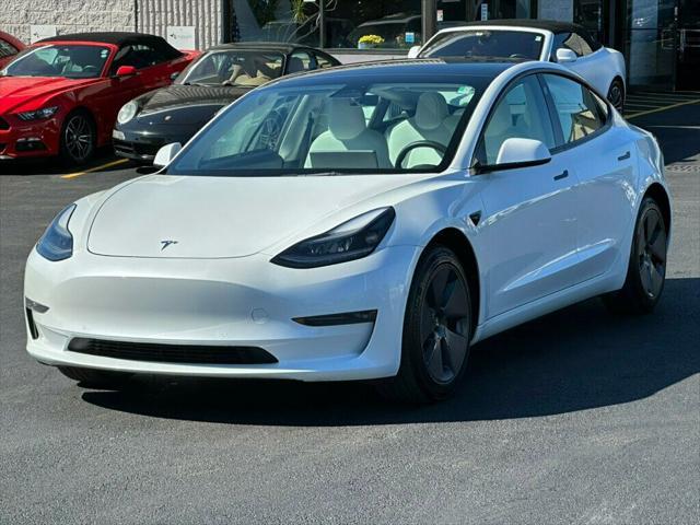 used 2022 Tesla Model 3 car, priced at $25,985