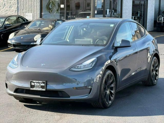 used 2021 Tesla Model Y car, priced at $28,988