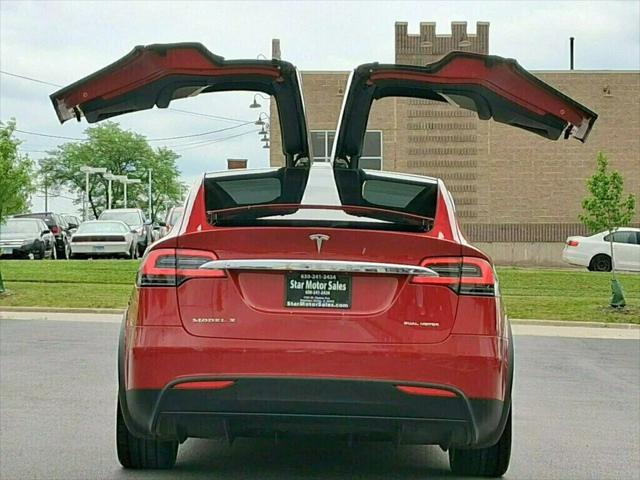used 2020 Tesla Model X car, priced at $37,987