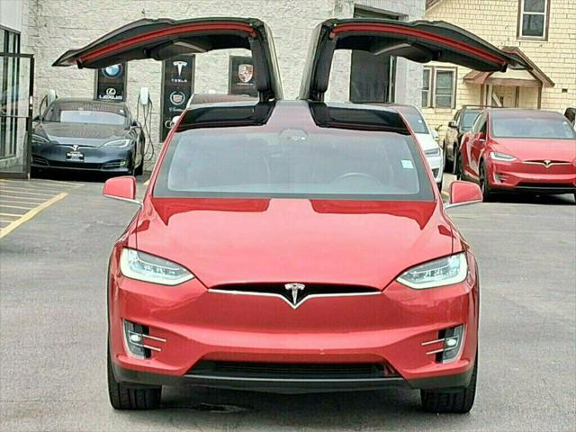 used 2020 Tesla Model X car, priced at $37,987