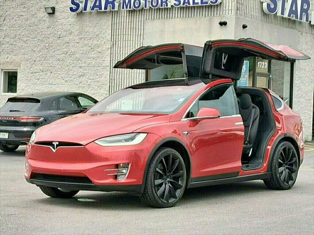 used 2020 Tesla Model X car, priced at $37,987