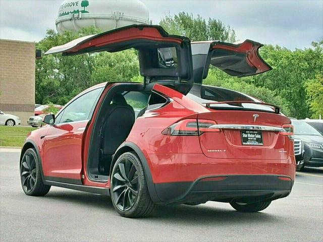 used 2020 Tesla Model X car, priced at $37,987
