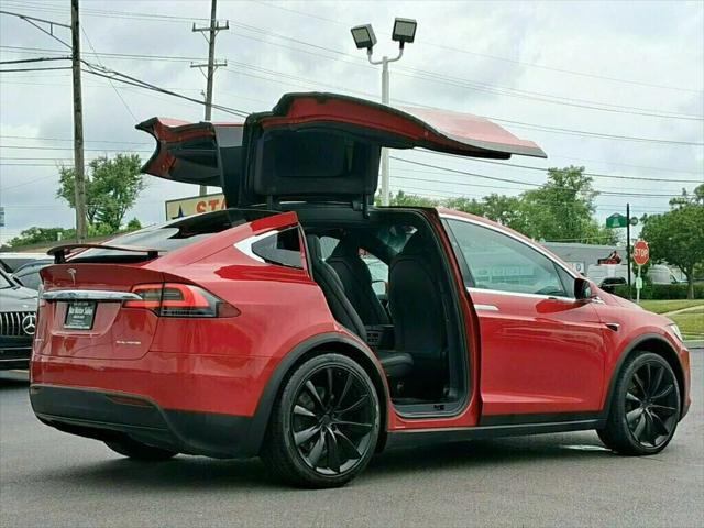 used 2020 Tesla Model X car, priced at $37,987