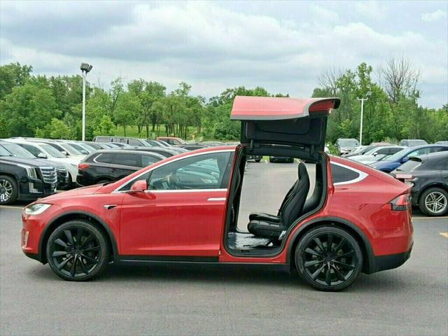 used 2020 Tesla Model X car, priced at $37,987