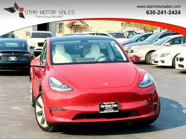 used 2021 Tesla Model Y car, priced at $29,555