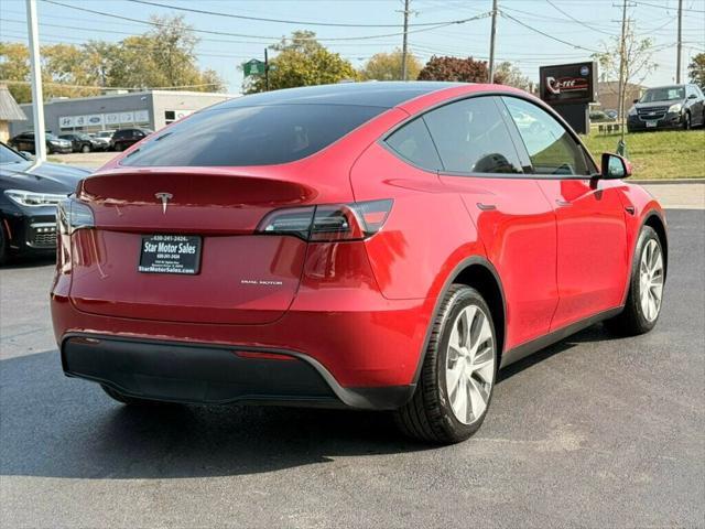 used 2021 Tesla Model Y car, priced at $29,555