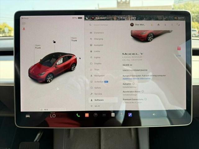 used 2021 Tesla Model Y car, priced at $29,555