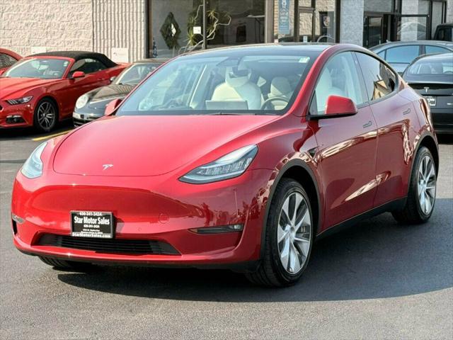 used 2021 Tesla Model Y car, priced at $29,555