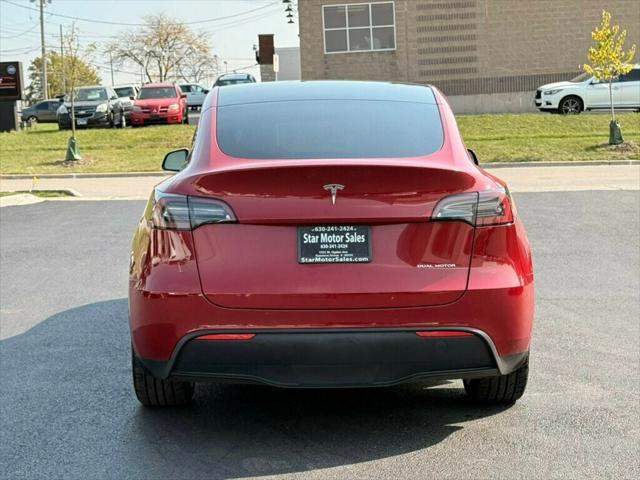 used 2021 Tesla Model Y car, priced at $29,555