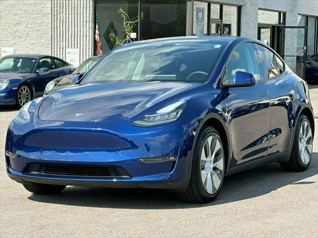 used 2021 Tesla Model Y car, priced at $28,555