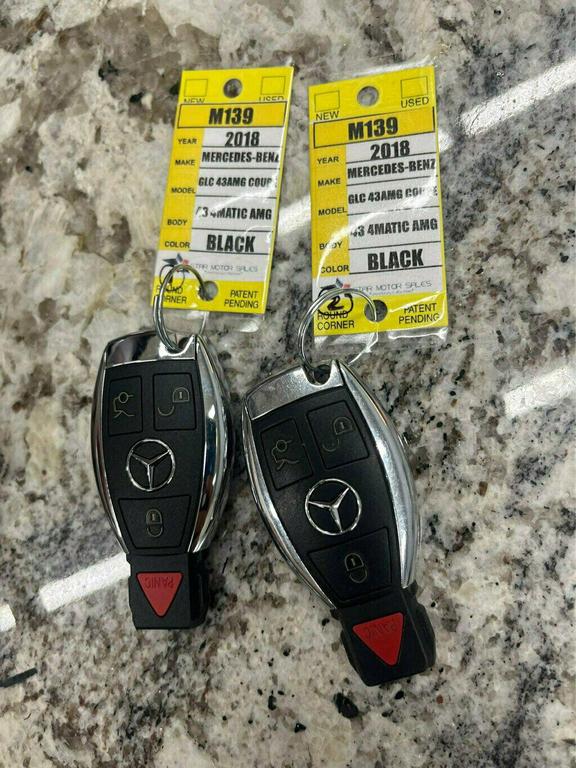 used 2018 Mercedes-Benz AMG GLC 43 car, priced at $35,985