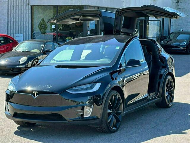 used 2020 Tesla Model X car, priced at $48,988