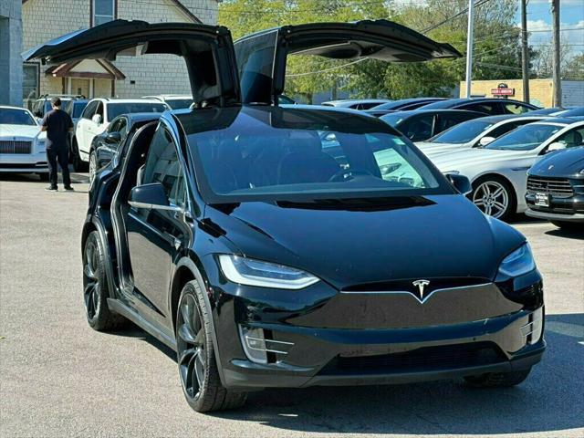 used 2020 Tesla Model X car, priced at $48,988