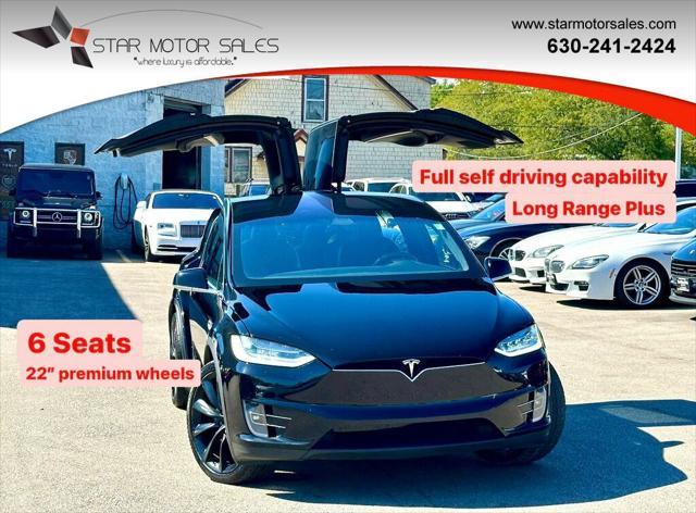 used 2020 Tesla Model X car, priced at $48,988