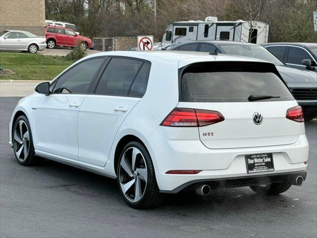 used 2020 Volkswagen Golf GTI car, priced at $20,980