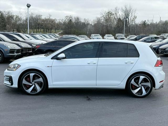 used 2020 Volkswagen Golf GTI car, priced at $20,980