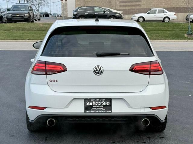 used 2020 Volkswagen Golf GTI car, priced at $20,980