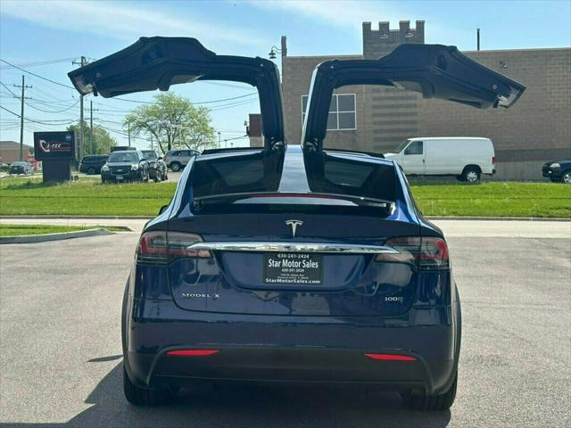 used 2018 Tesla Model X car, priced at $39,889