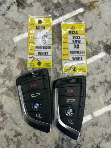 used 2022 BMW X3 car, priced at $32,982