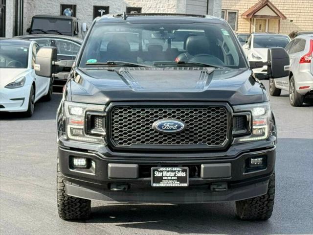 used 2018 Ford F-150 car, priced at $34,555