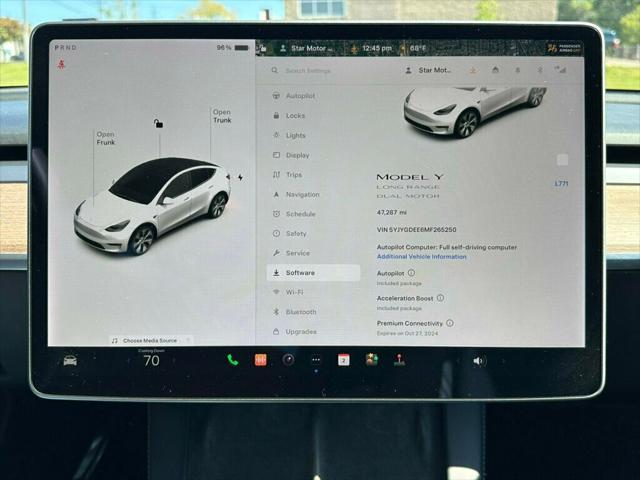 used 2021 Tesla Model Y car, priced at $27,987