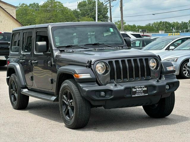 used 2020 Jeep Wrangler Unlimited car, priced at $26,986