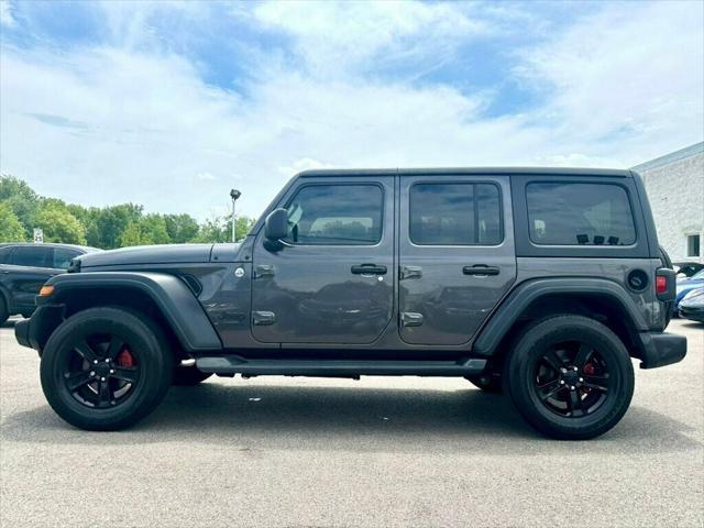 used 2020 Jeep Wrangler Unlimited car, priced at $26,986