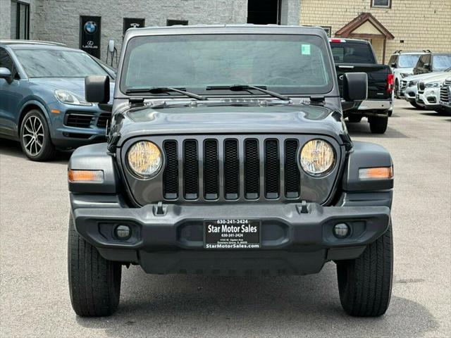 used 2020 Jeep Wrangler Unlimited car, priced at $26,986