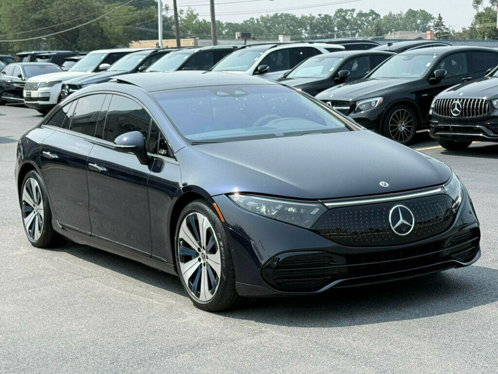 used 2022 Mercedes-Benz EQS 580 car, priced at $42,982