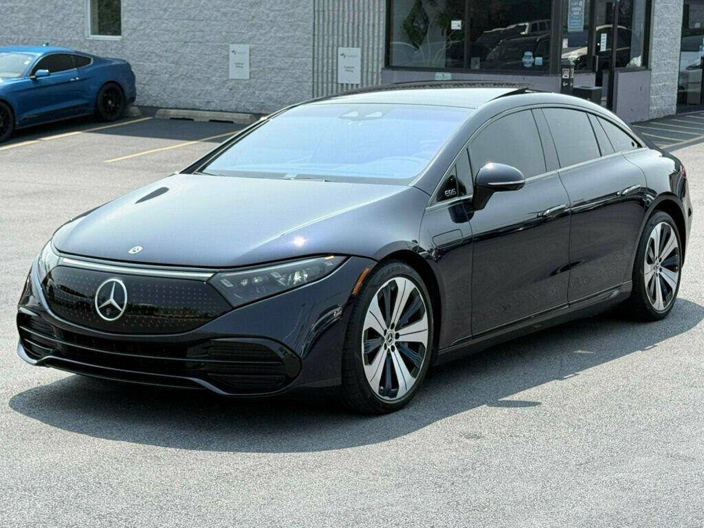 used 2022 Mercedes-Benz EQS 580 car, priced at $42,982