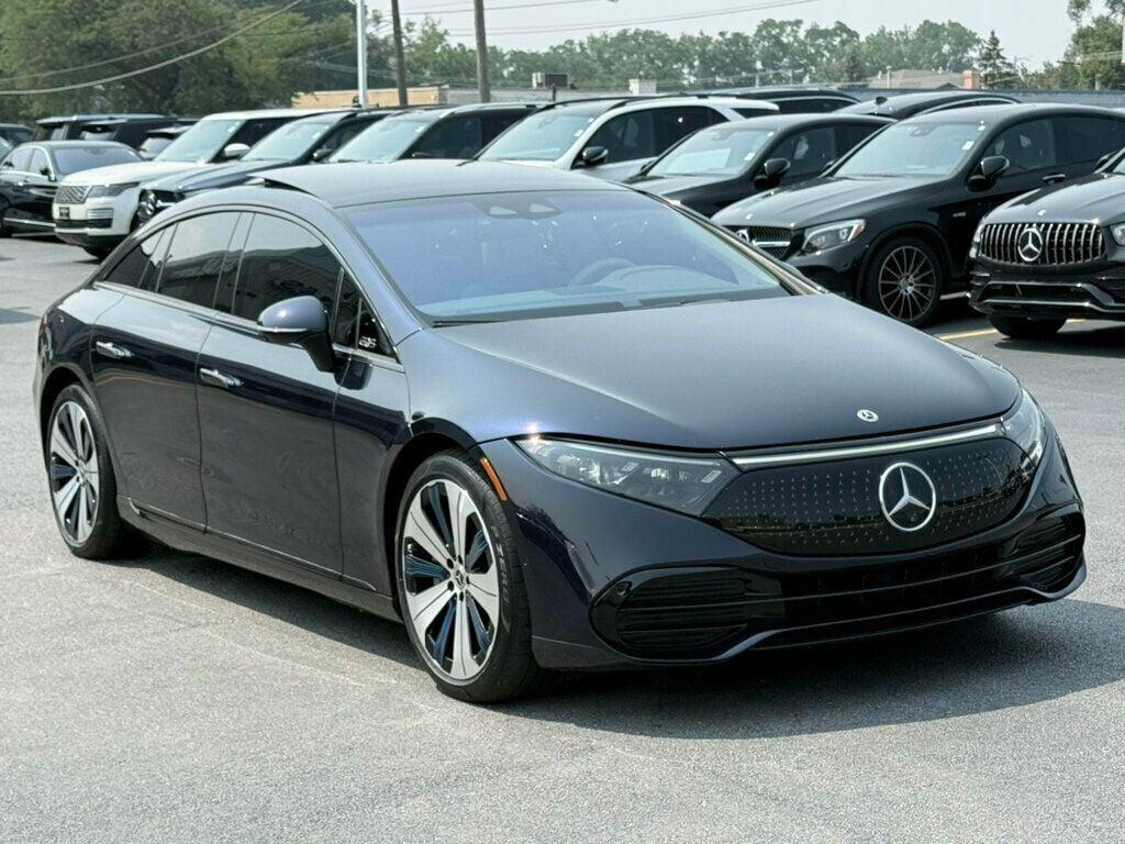 used 2022 Mercedes-Benz EQS 580 car, priced at $43,983