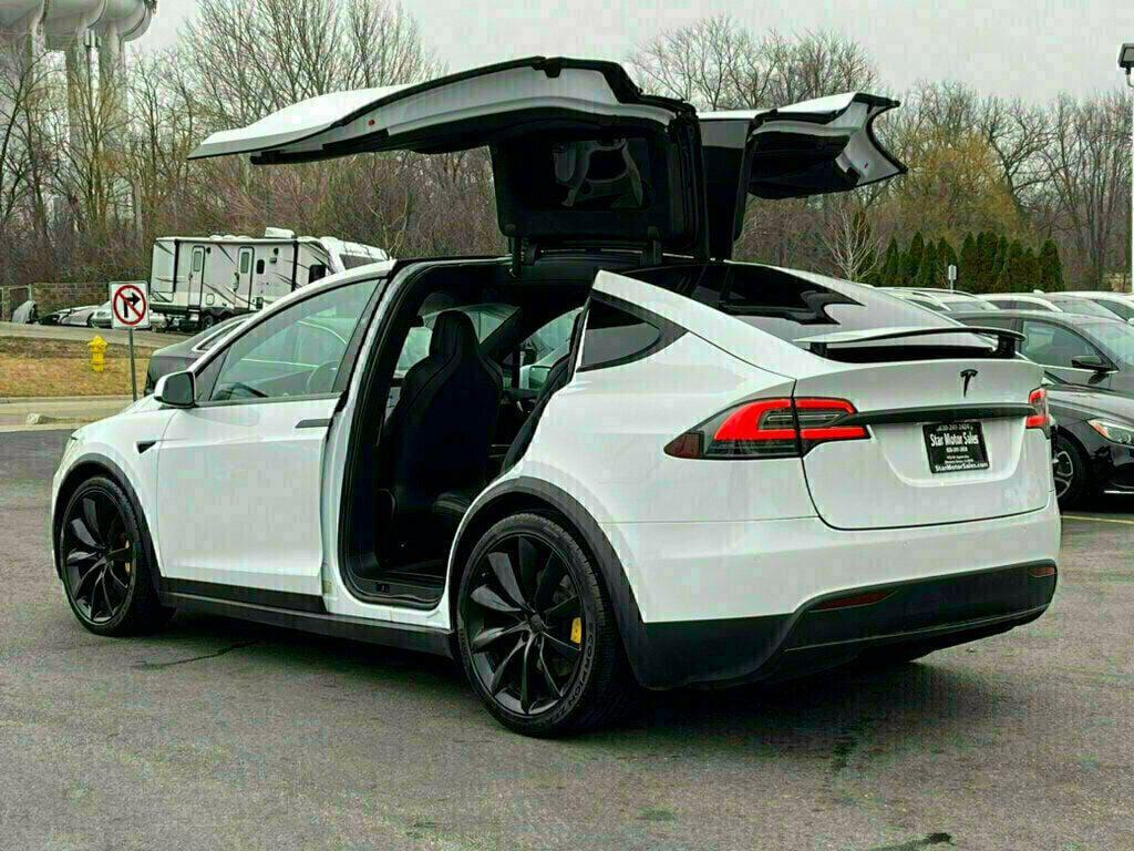 used 2018 Tesla Model X car, priced at $28,988