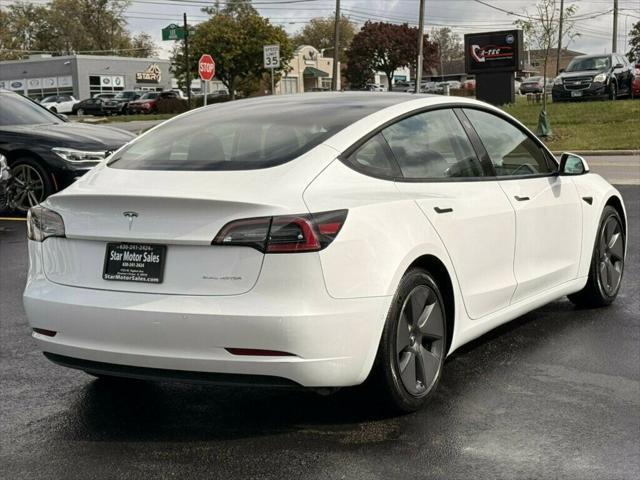 used 2021 Tesla Model 3 car, priced at $26,226