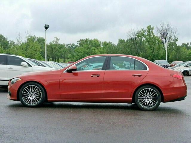 used 2022 Mercedes-Benz C-Class car, priced at $34,799