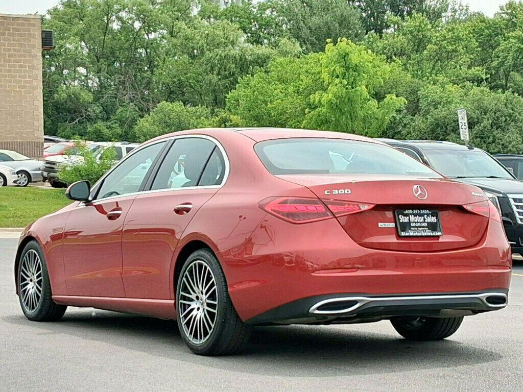 used 2022 Mercedes-Benz C-Class car, priced at $34,799