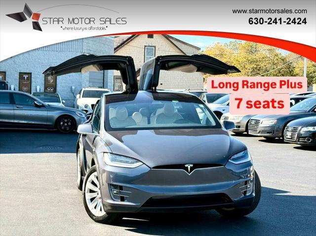 used 2020 Tesla Model X car, priced at $45,985