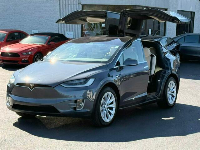 used 2020 Tesla Model X car, priced at $45,985