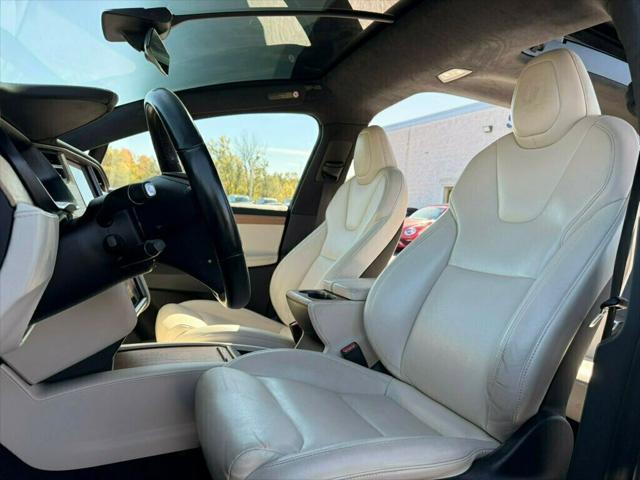 used 2020 Tesla Model X car, priced at $45,985