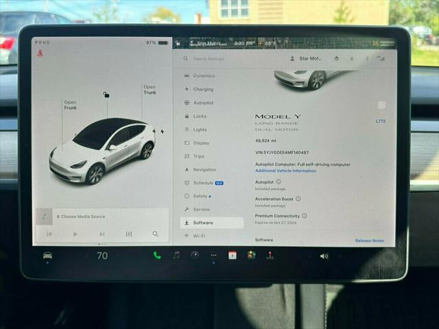 used 2021 Tesla Model Y car, priced at $26,986