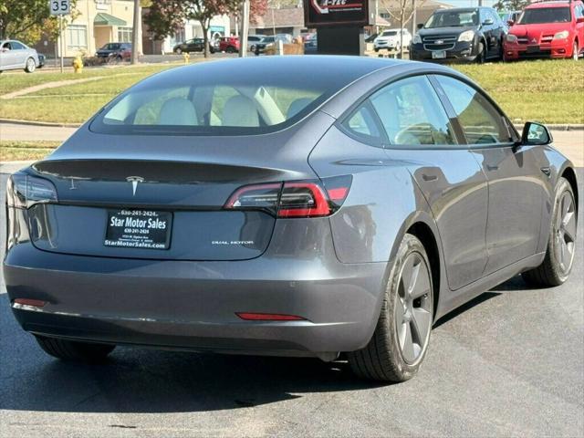 used 2021 Tesla Model 3 car, priced at $26,986