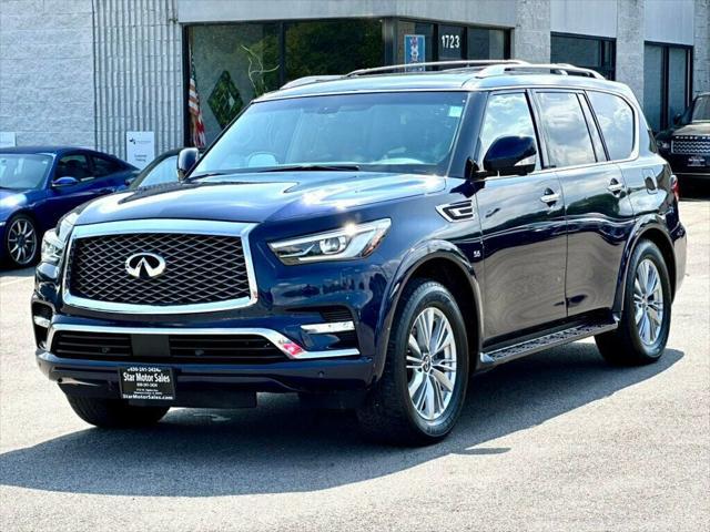 used 2018 INFINITI QX80 car, priced at $21,899