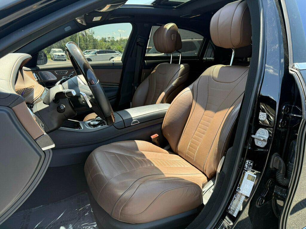 used 2018 Mercedes-Benz S-Class car, priced at $34,499
