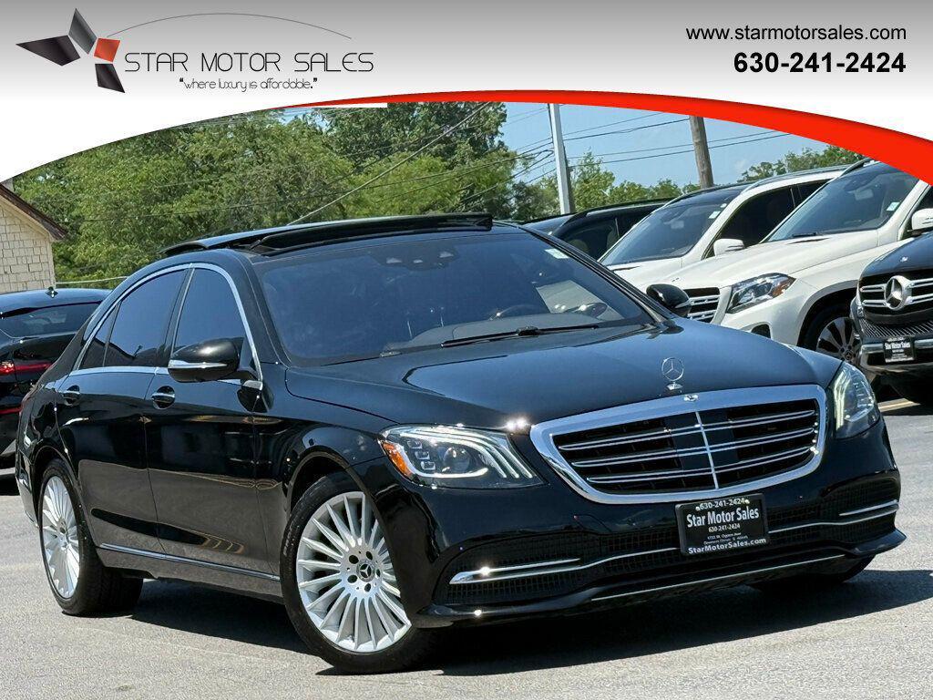 used 2018 Mercedes-Benz S-Class car, priced at $34,499