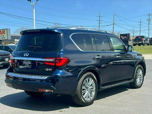 used 2021 INFINITI QX80 car, priced at $34,699