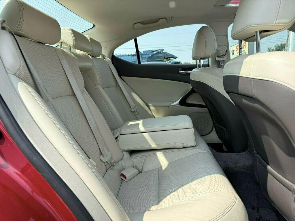 used 2012 Lexus IS 250 car, priced at $16,986