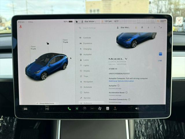 used 2020 Tesla Model Y car, priced at $25,985